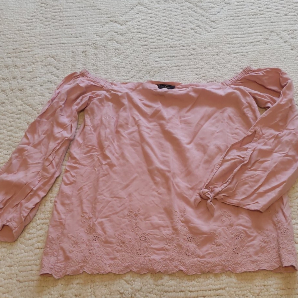 Jessica Simpson Off-the-Shoulder Blouse